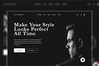 design personal portfolio website landing page in figma