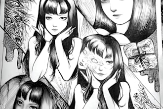 do semi realistic art