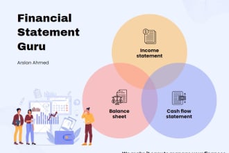 do profit and loss, balance sheet, cash flow, ratio analysis