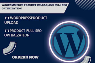 wordpress product SEO and listing