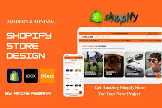 design a shopify clothing store for your fashion brand
