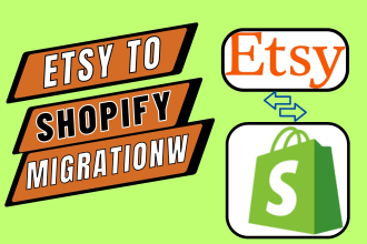migrate your shop from etsy to shopify professionally