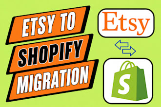 migrate your shop from etsy to shopify professionally