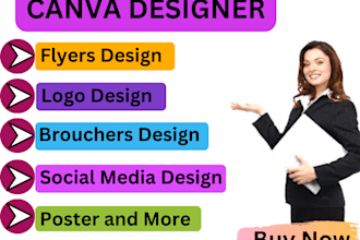 canva designer, canva designing and canva expert