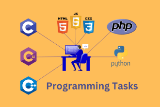 do your urgent programming tasks python,c,cpp,java,csharp,js