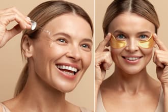 do beauty photo retouching and skin edit in photoshop