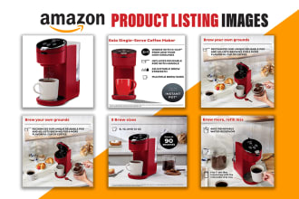 design amazon product listing images, infographic ,lifestyle