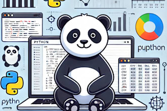clean and analyze data using python and pandas
