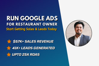 setup 10x ROI focused google ads campaign for restaurants