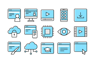 design unique and amazing custom icon set