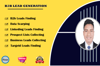 do targeted b2b lead generation and prospect list building