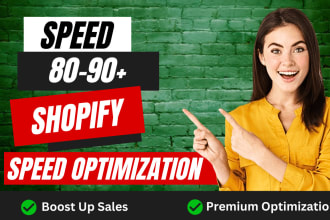 increase shopify speed of shopify store or website do shopify speed optimization