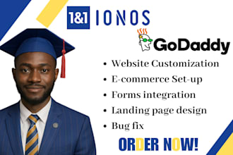 ionos and godaddy website design and ionos website redesign godaddy