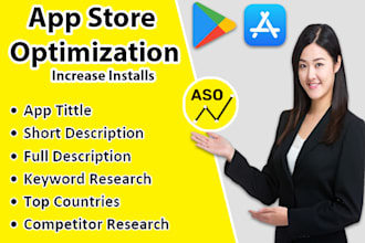 rank your app on top with best aso complete apps store optimization for android