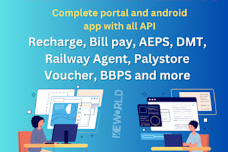 create white label recharge and aeps portal