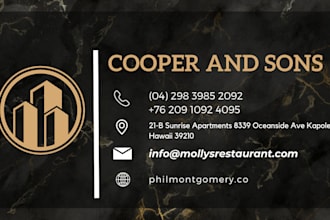 design attractive business cards