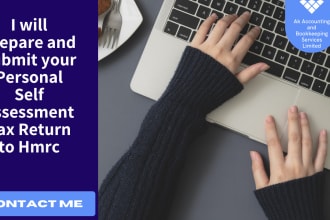 prepare and submit your personal self assessment tax return to hmrc