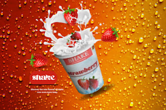 creat pro level ice cream shop banner ,and other dessert banner