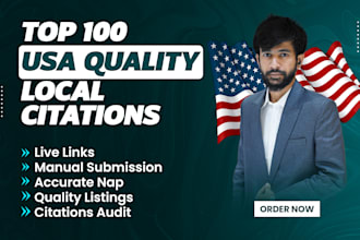 create top local USA citations manually