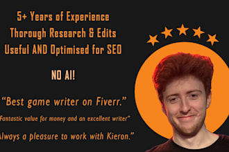 write video game guides for your website