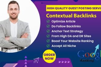 do high da guest post service with white hat contextual dofollow seo backlinks