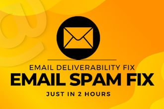 fix email spam issue of your website, webmail, g suit