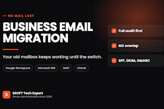 do business email migration to google workspace or microsoft 365