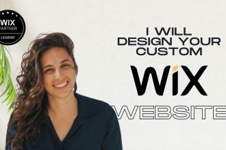 create a 1 page wix website for your business