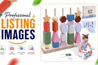 do amazon baby products and amazon listing images design