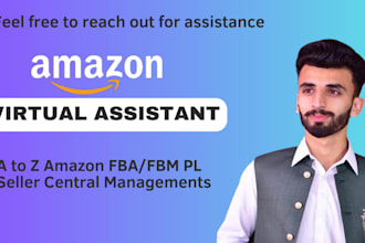 be your amazon virtual assistant, setup amz PPC campaign, listing expert