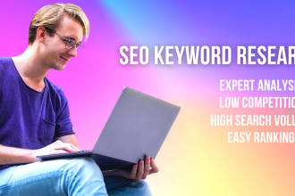 do advanced SEO keyword research to find low competition long tail kws