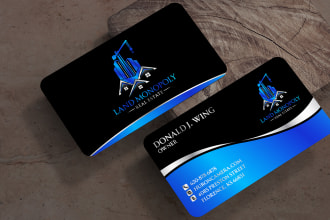 do 3 professional and luxury business card design in 5h