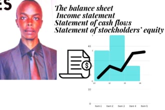 prepare balance sheet, income and cash flows statements