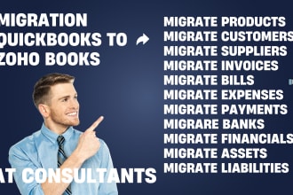 do migration from quickbooks to zoho books