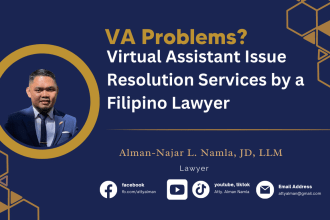 give you legal advice regarding virtual assistant issues