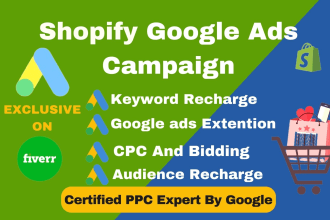 setup shopify google ads PPC campaign
