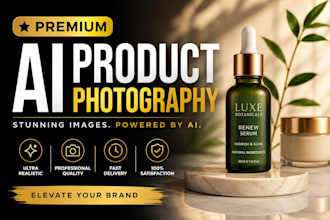 create premium ai product photography for your brand