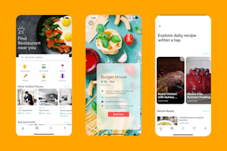 build custom food ordering apps with push notification by flutter