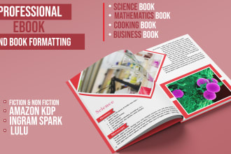 publish and format book on amazon KDP book and kindle book formatting