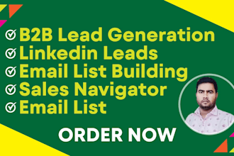 do b2b lead generation and build targeted contacts list