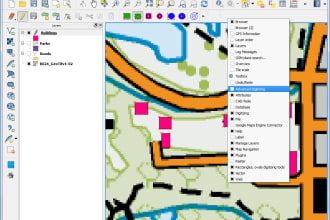 create gis maps and perform geospatial analysis using qgis and arcgis