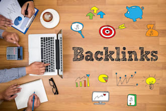create backlinks and social profile