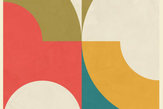 do geometric bauhaus style design