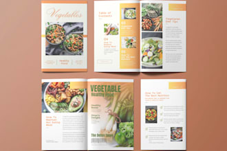 design professional ebook, PDF lead magnet, brochure ,health fitness ebooks