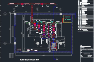 develop design and perform hydraulic calculation for the fire hydrant system