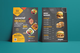real estate flyer design, digital flyer, simple flyer