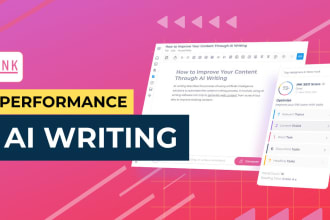 all kinds of editing and ai work related to editorial works are available