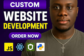 build professional websites with HTML5, CSS, js and reactjs