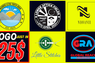 create elegant, exclusive and attractive logo with full copyright