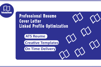 write ats friendly resume and cover letter